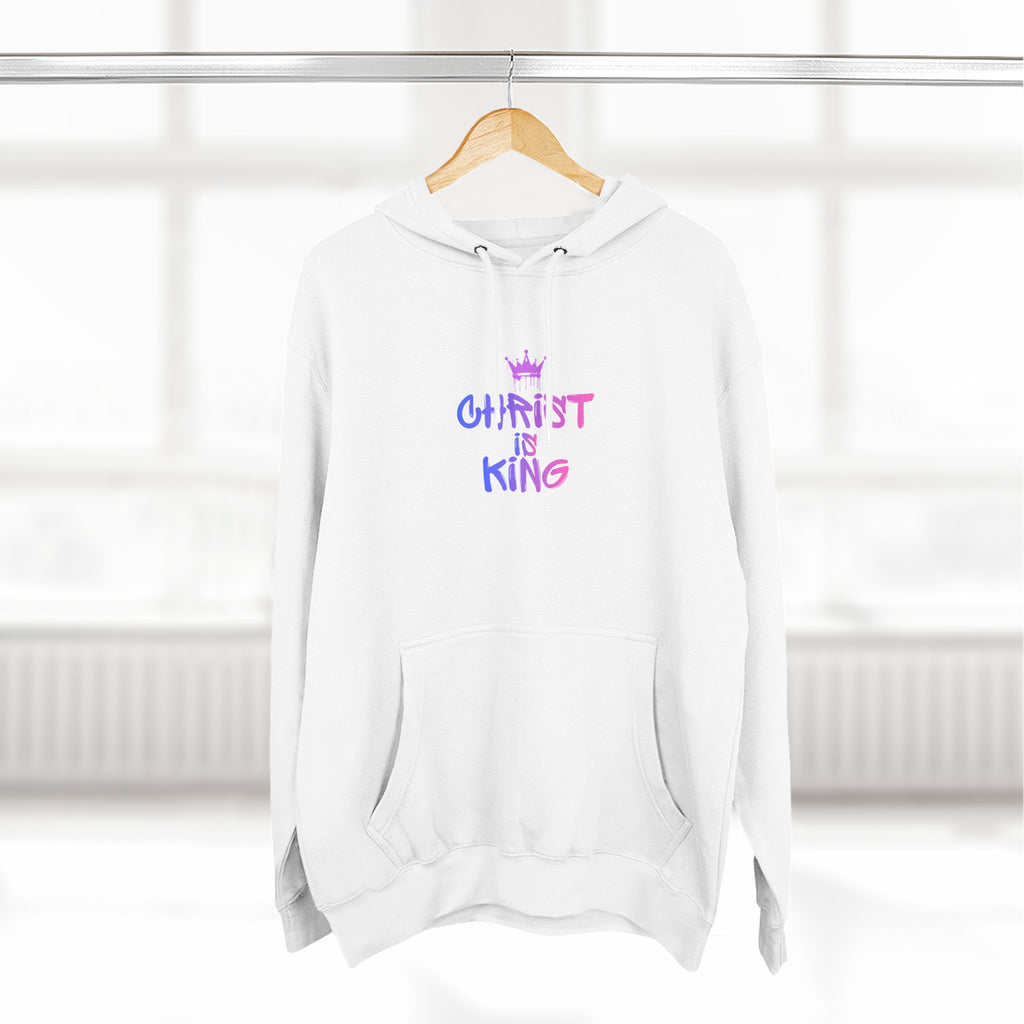 Premium Christ is King Fleece Hoodie