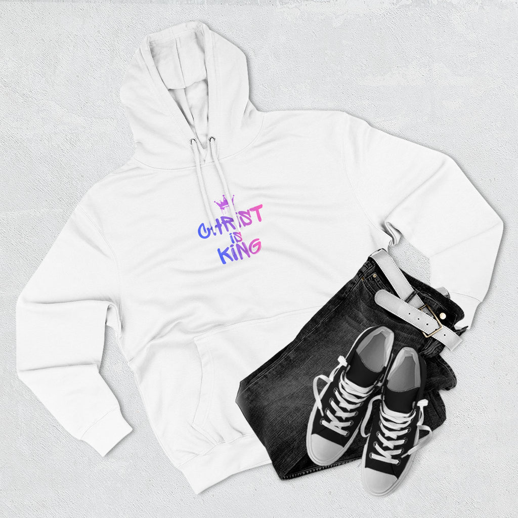 Premium Christ is King Fleece Hoodie