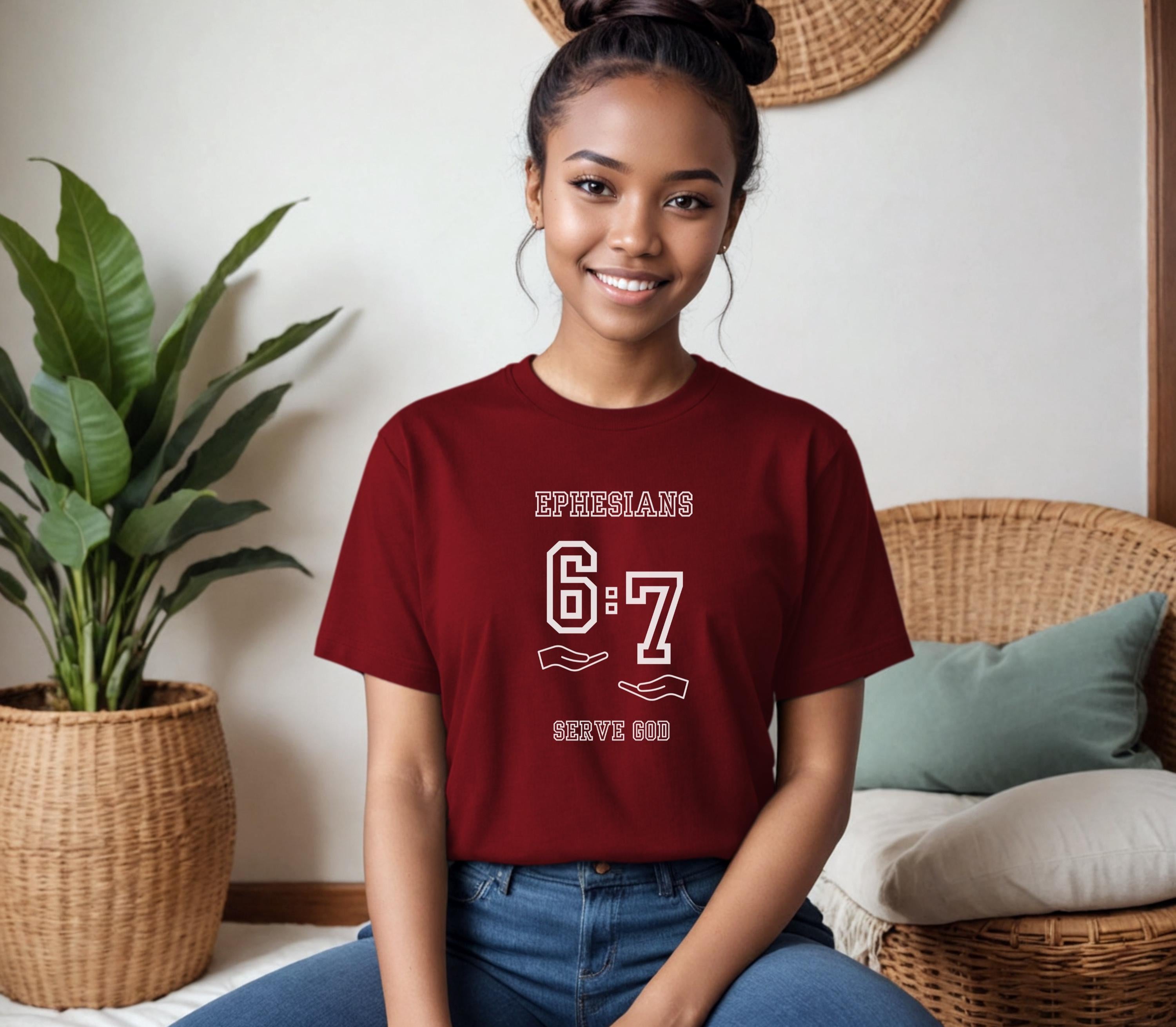 Ephesians 6:7 Tee