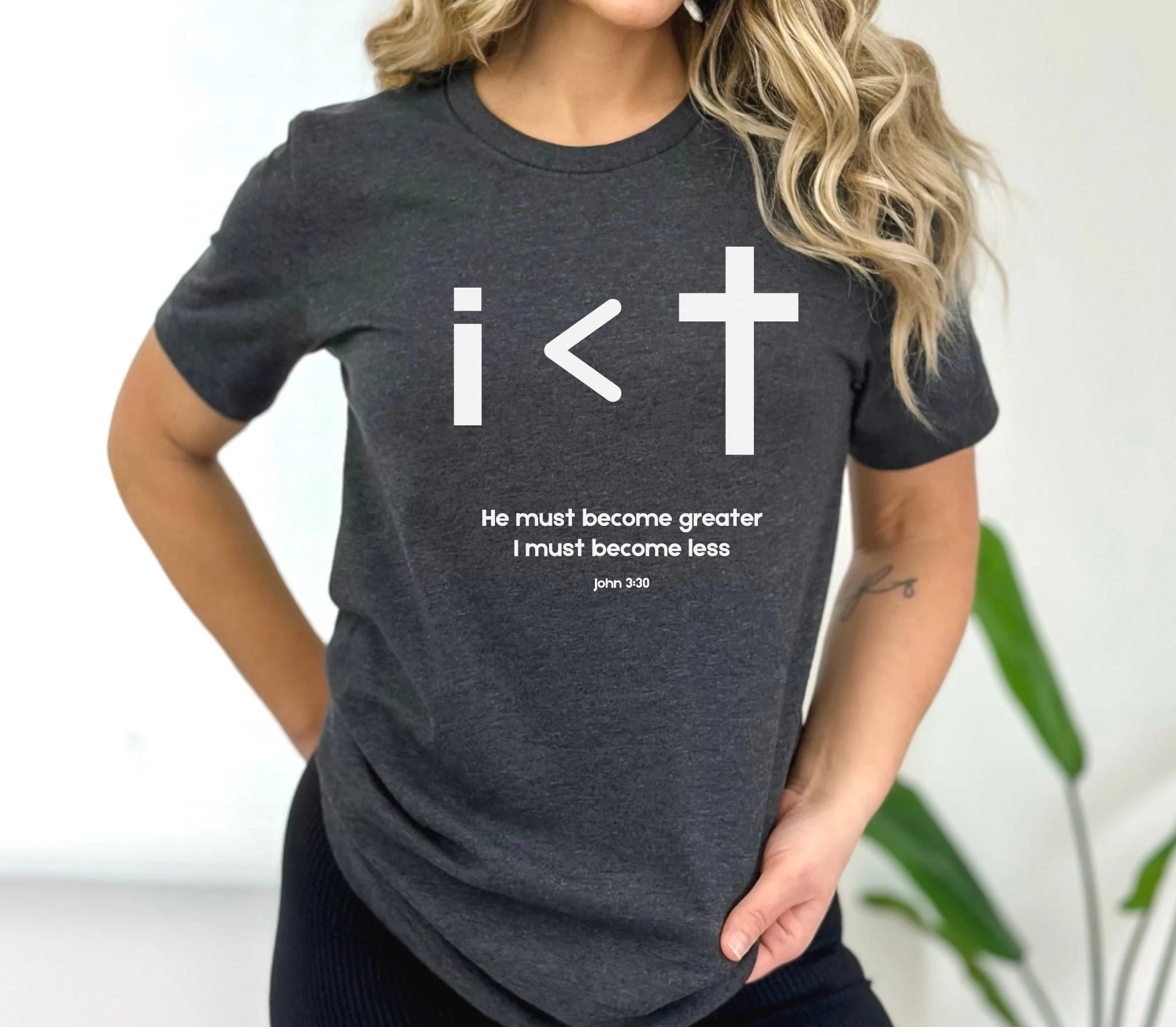 He Must Become Greater Tee