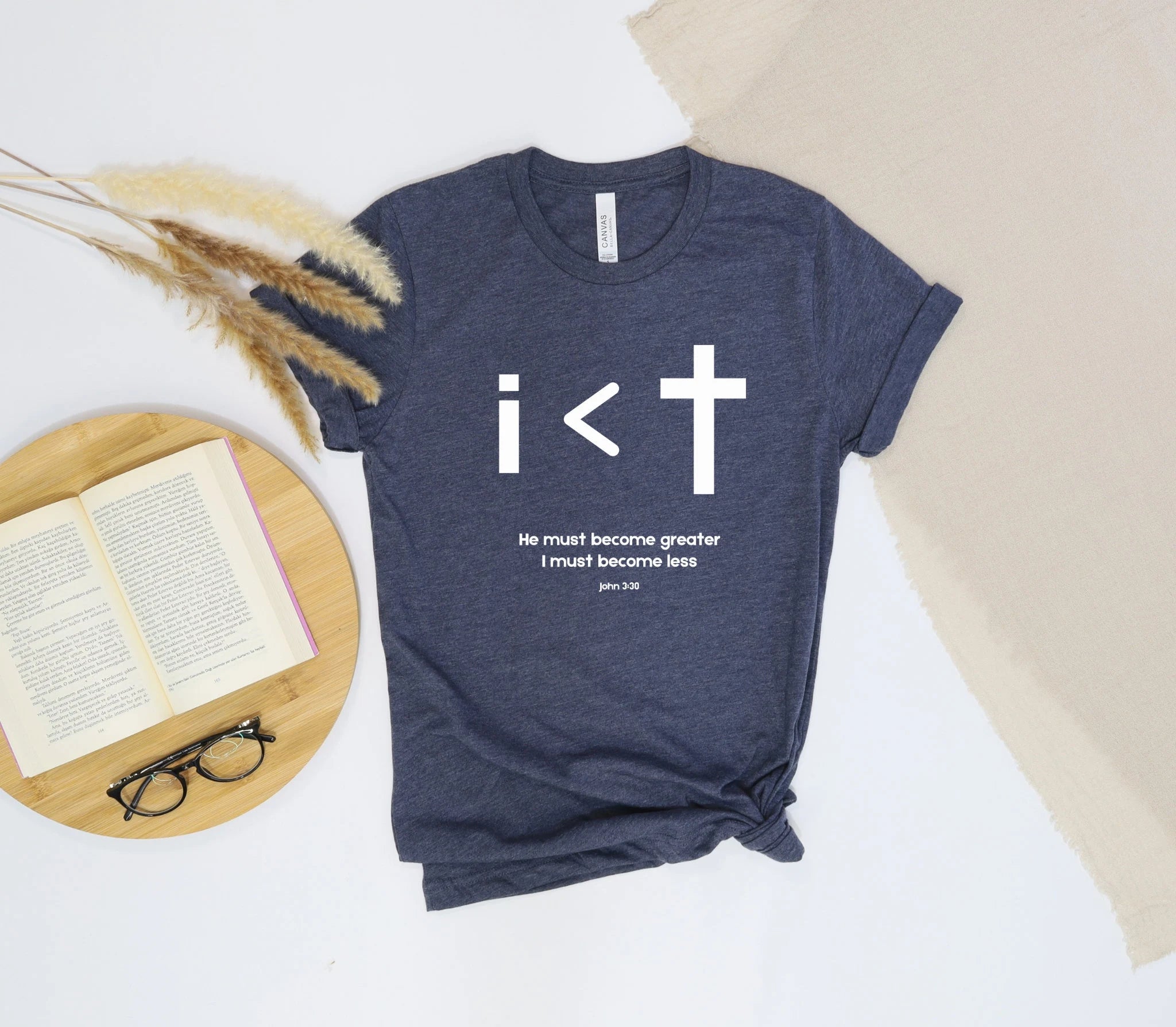 He Must Become Greater Tee
